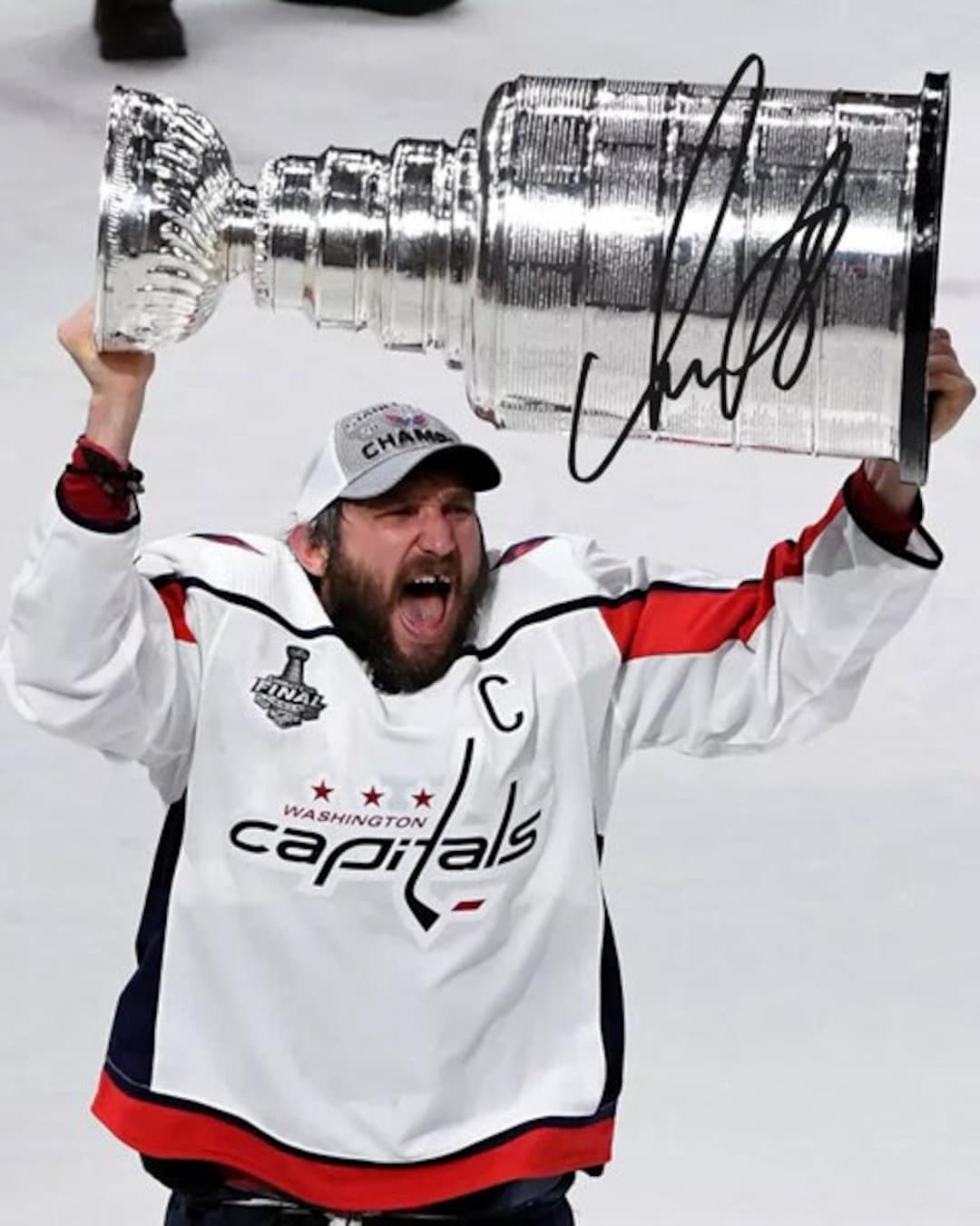Alex Ovechkin Washington Capitals Signed Photo Autograph Print Poster