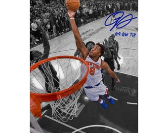 OG Anunoby the Winning Shot Signed Photo Print Autograph Wall Art