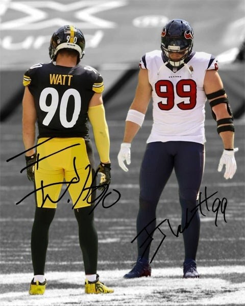 Derek Watt Brothers Jj Watt In Steelers Uniform Derek Watt
