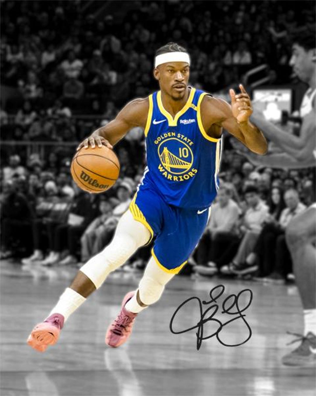 Jimmy Butler Warriors Signed Photo Autograph Print Poster Wall Art Home ...