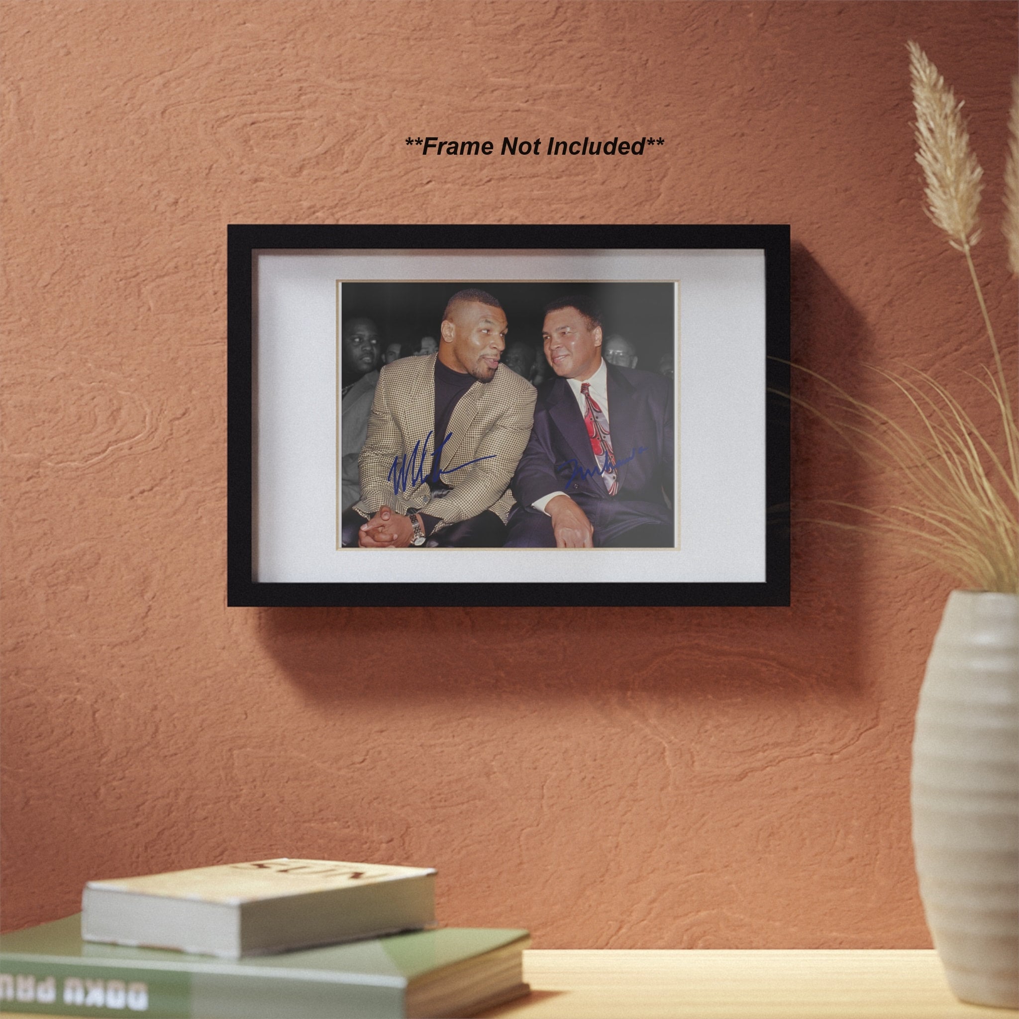 モハメド・アリ マイク・タイソン ボクシングレジェンド サイン入り