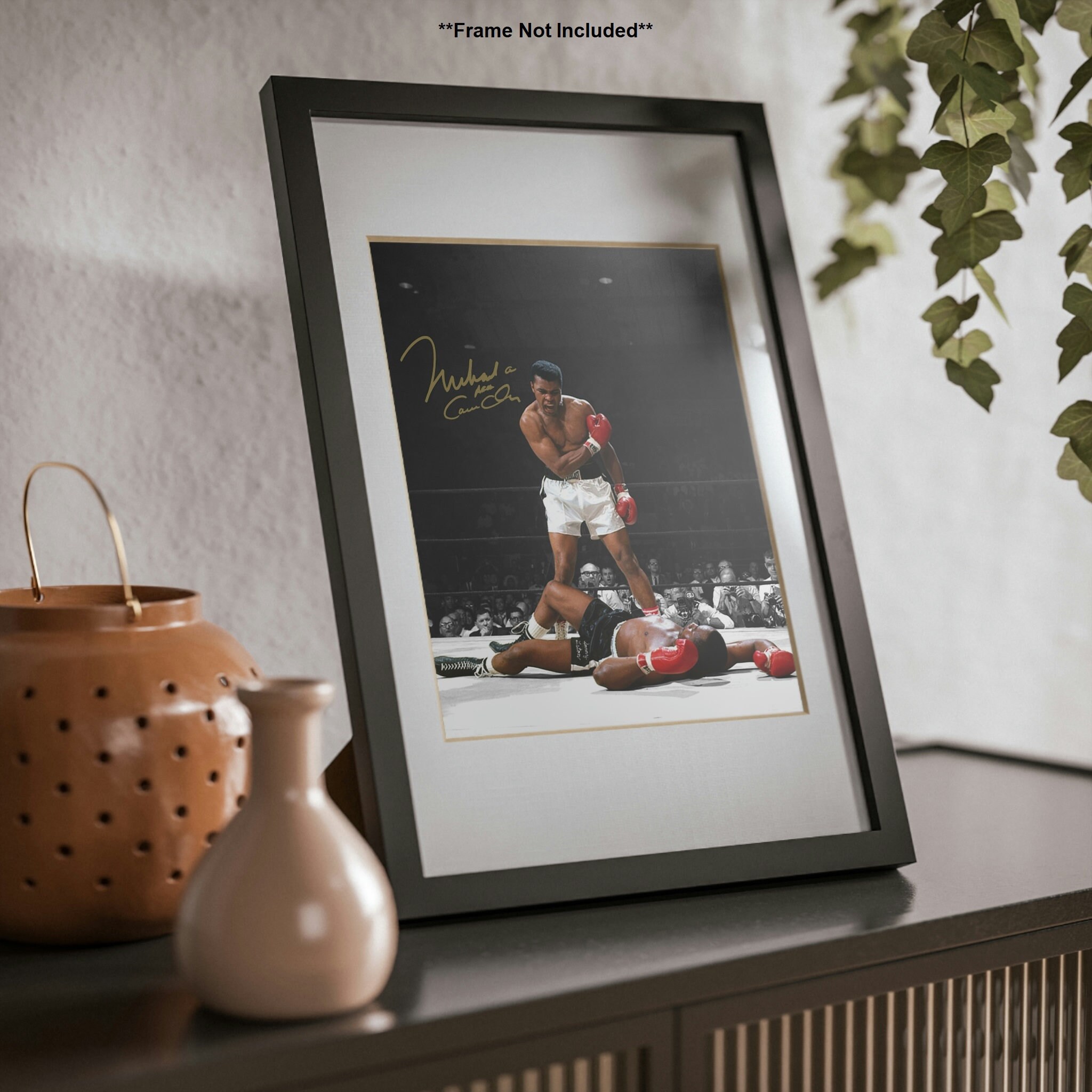 Muhamadd Boxer Muhammad Ali the Greatest Boxer of All Time Signed Photo Autograph ...