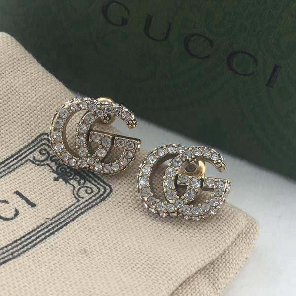 Vintage Luxury Diamond Studs Earrings
