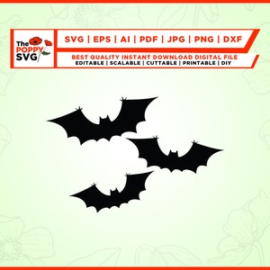 Bats svg, Halloween Bat svg, Halloween Design svg, svg, Halloween Vibes, Halloween svg, Halloween Decors svg, silhouette,sublimation,