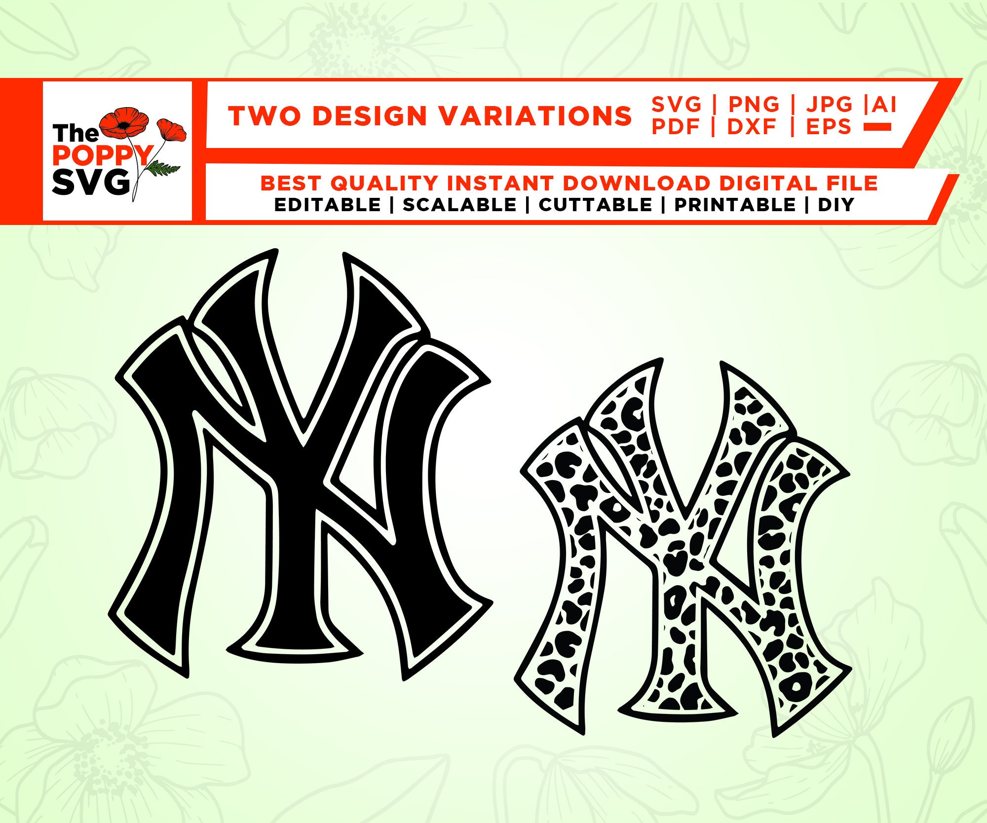 NewYork Yankees SVG Bundle - Designerpick