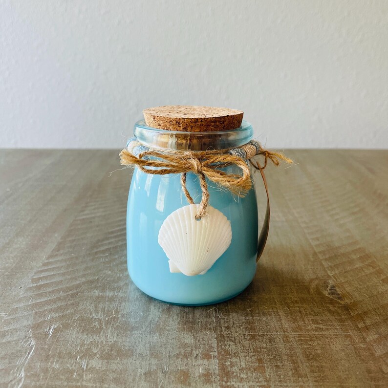 Sanibel Seashell Organic Soy Candle Winter Scape