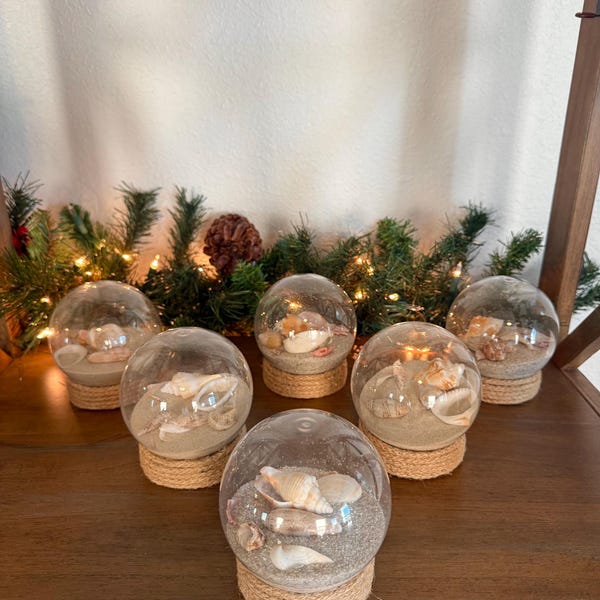 Sanibel Seashell Globe