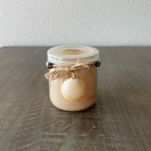 Sanibel Seashell Organic Soy Candle Apple Maple Bourbon