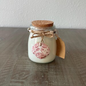 Sanibel Seashell Organic Soy Candle Coastal Kale