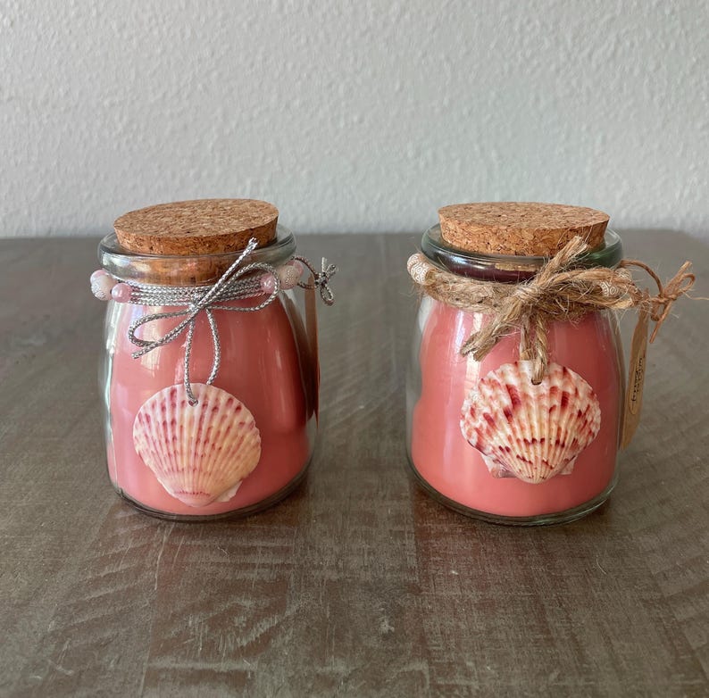 Sanibel Seashell Organic Soy Candle Winterberry