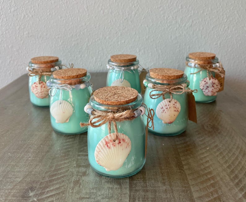 Sanibel Seashell Organic Soy Candle Ocean Breeze