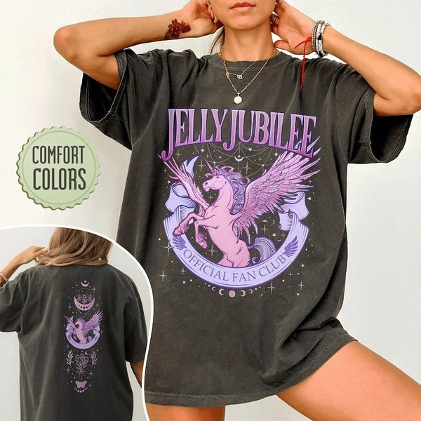 Jelly Jubilee Crescent City Comfort Colors Shirt, Bryce Quinlan Merch, Crescent City SJM Shirt, Jelly Jubilee Fan Club, 2 Sided Shirt