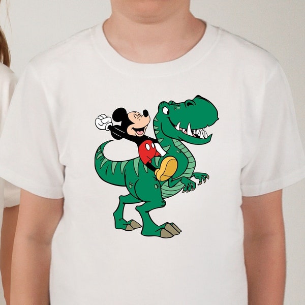 Disney Mickey and Dino Shirt, Disney Birthday Boy, Dino Shirt, Animal Kingdom Shirt, Disney Dinosaur Shirt, Mickey Mouse Party Shirt