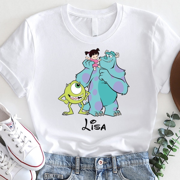 Disney Monsters Inc Shirt, Monster Boo Shirt, Monster Inc Movie Shirt, Monsters Mike Shirt, Monster James Shirt, Monster Squad Shirt