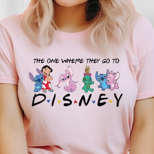 Disney Stitch Shirt, Stitch Shirt, Lilo and Stitch Shirt, Disney Trip Shirt, Stitch and Angel Shirt, Disney Vacation 2025 Sweatshirts