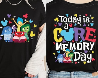 Inside Out Today Is A Core Memory Day Shirt, Inspired Fantasy Land Trip T-shirt, Mental Healthy Sweatshirt, Magical Kingdom Vacation Tee