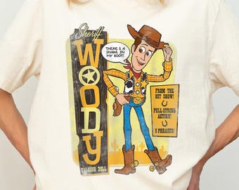 Disney Sheriff Woody Shirt, Toy Story Woody Shirt, Pixar Toy Story Shirt, Disney Kids T-Shirt, Toy Story Boy Shirt