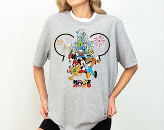 Magical Kingdom Family Vacation 2026 Shirt, Theme Park Castle Vacation Sweatshirt, Mouse Ears Family Trip Tee