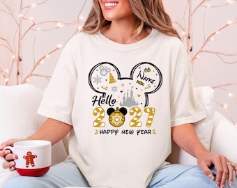 2027 Happy New Year Shirt, Custom New Year Party Sweatshirt