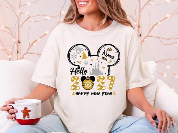 2027 Happy New Year Shirt, Custom New Year Party Sweatshirt