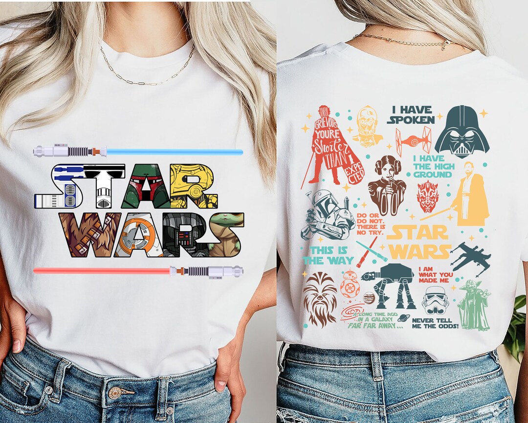 Star Wars Disney Shirt, Disney Squad Star Wars Shirt, Star Wars ...