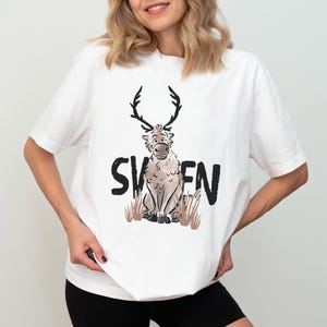 Sven Frozen Shirt, Disney Reindeer T-shirt, Disney Family Tee, Disneyland Vacation Sweatshirt, Disney Kids Gift, WDW Trip Shirt