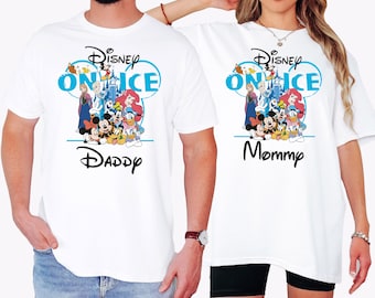 On Ice Magical Kingdom Shirt, Custom Theme Park Family Matching Shirts, Mouse Ears Vacation Shirt, Princess on Ice Tee