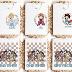 Custom Disney Princess Shirt, Disneyworld Girls Trip Tee, Magic Kingdom Sweater, Disneyland Vacation Shirt, Disney Princess Matching Tee