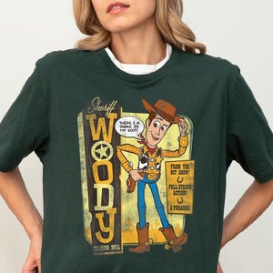 Disney Sheriff Woody Shirt, Toy Story Woody Shirt, Pixar Toy Story Shirt, Disneyland Family Vacation T-Shirt, Disneyland Magic Kingdom Tee