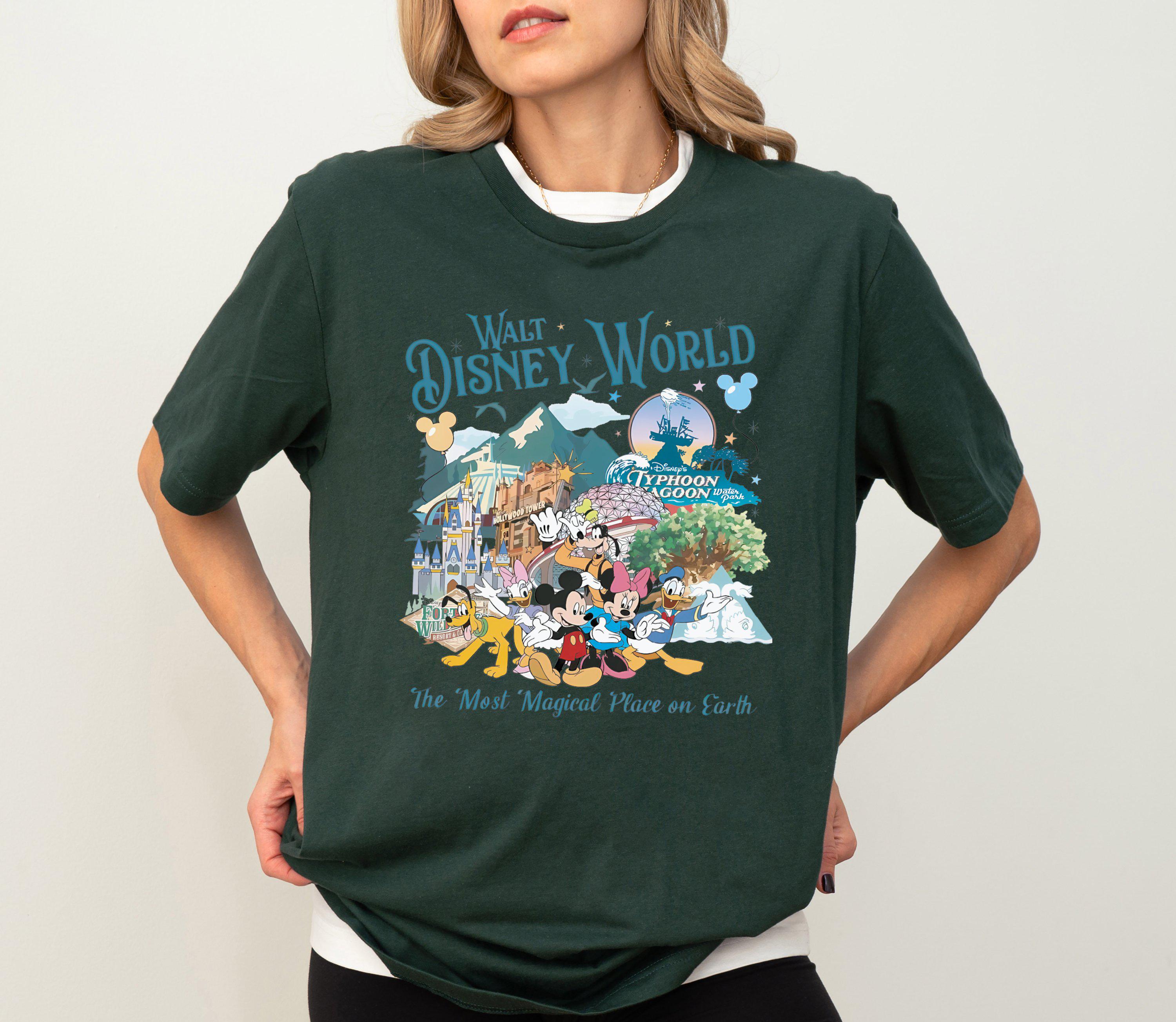 Disney the Most Magical Place on Earth Shirt, WDW Mickey Friends Shirt,  Disney's Typhoon Lagoon Water Park Tee, Disney Family Vacation Tee