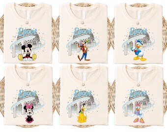 Maglietta Disney Epcot, Maglietta coordinata per famiglie del Regno Magico, Maglietta Olaf, Maglietta per la gita in famiglia a Epcot 2026, Maglietta per gruppi in vacanza