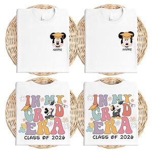 In My Grad Era Mickey Graduation 2026 Shirt, Disney Graduate Shirt, Mickey Grad Shirt, Disneyland Graduate Shirt, Grad Disneyworld Shirt