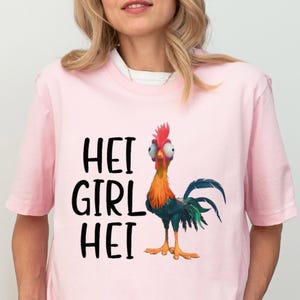 Camiseta de la Princesa Moana Hei Hei, Camiseta del viaje de los amigos al Reino Mágico, Camiseta de vacaciones para niñas en Fantasyland