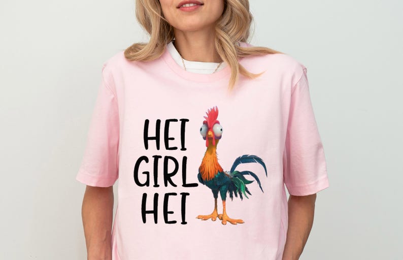 Disney Hei Hei Shirt, Moana Hei Hei Shirt, Disney Hei Girl Hei Toddler Shirt, Disney Friends Trip Shirt, Disneyland Girls Vacation Shirt
