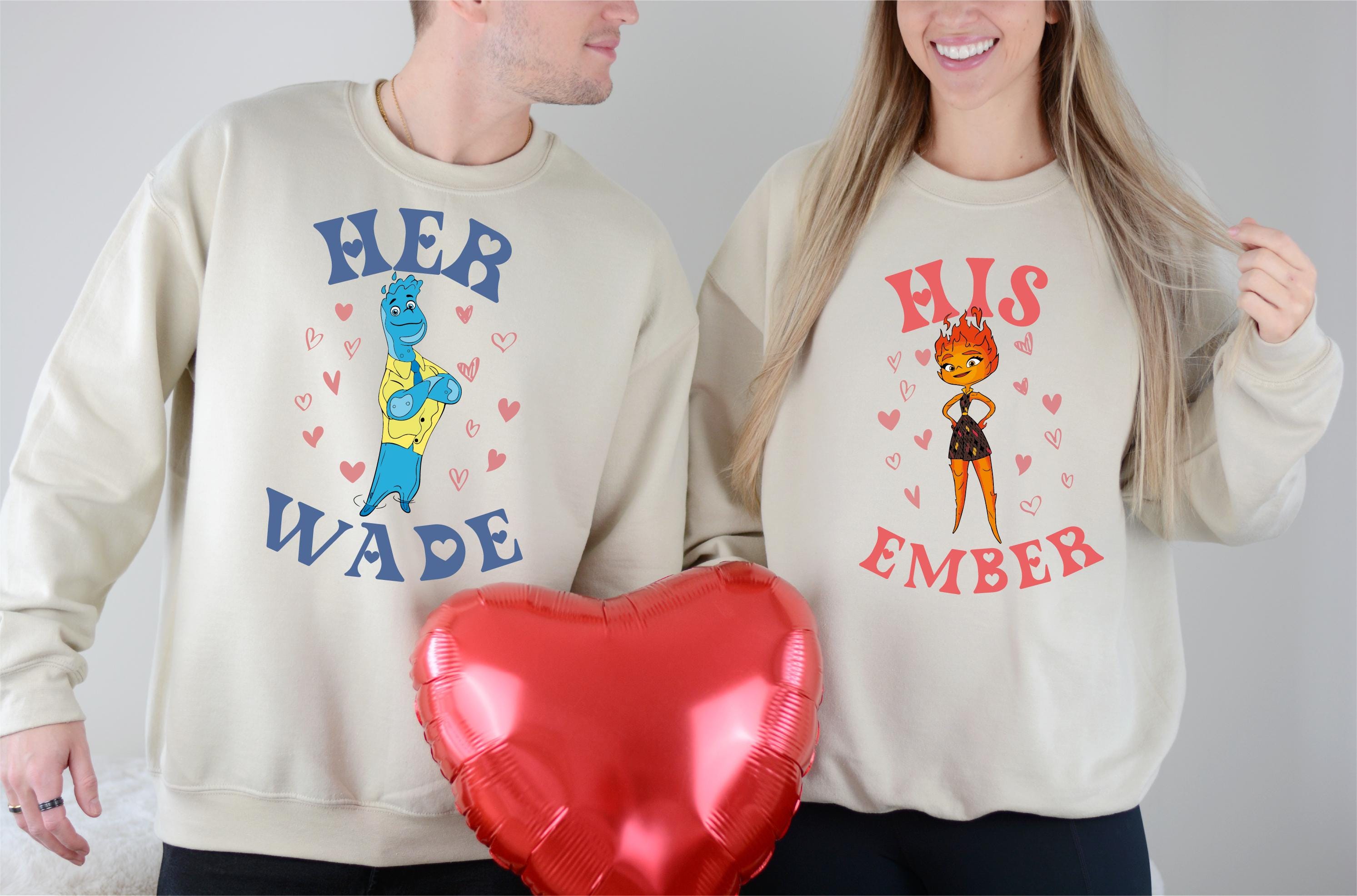 Elementals couples shirts España