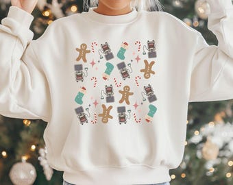 Christmas Ultrasound Tech Shirt, Xmas Sonography Nurse Shirts, Santa's Hospital T-shirt, Xmas Doctor Girls Tee, Santa Family Vacation Tee