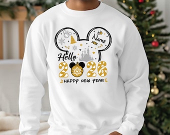2026 Happy New Year Disneyland Tee, Custom Mickey Disney New Year Shirt, Disney Family New Year Tee, Good Bye 2025 Shirt, Disney New Year