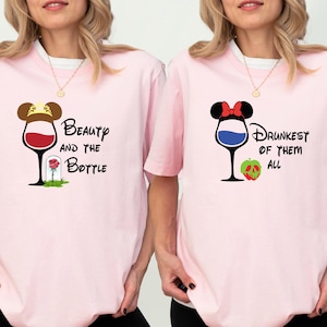 Princess Drinking Shirt, Disney Bachelorette Shirts, Disney Princess T-shirt, Wine Princess Tee, Disney Vacation Girls Sweatshirt