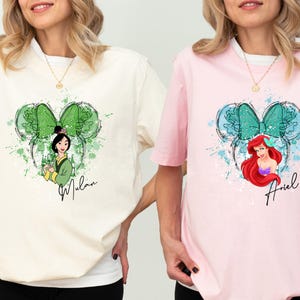 a couple of women standing next to each other