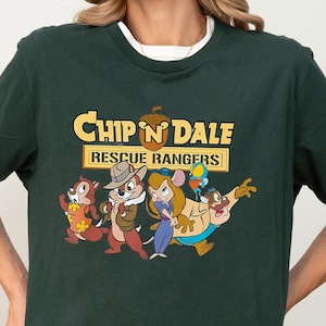 Disney Chip &#39;N Dale Shirt, Chip & Dale Rescue Rangers Tee, Disney Double Trouble Shirt, Disney Family Matching Shirts, Disney Vacation Shirt