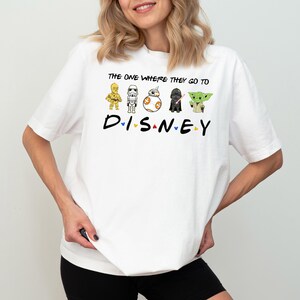 Star Wars Trip Shirt, Disney the One Where They Go to Shirt, Star Wars Darth Vader Tee, Baby Yoda Tee, Disney Family Vacation Matching Shirt
