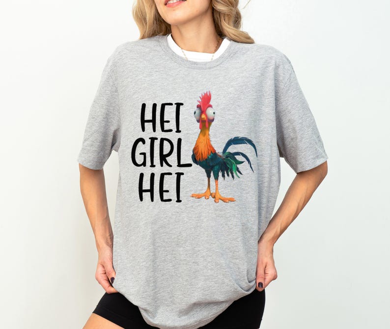 Disney Hei Hei Shirt, Moana Hei Hei Shirt, Disney Hei Girl Hei Toddler Shirt, Disney Friends Trip Shirt, Disneyland Girls Vacation Shirt