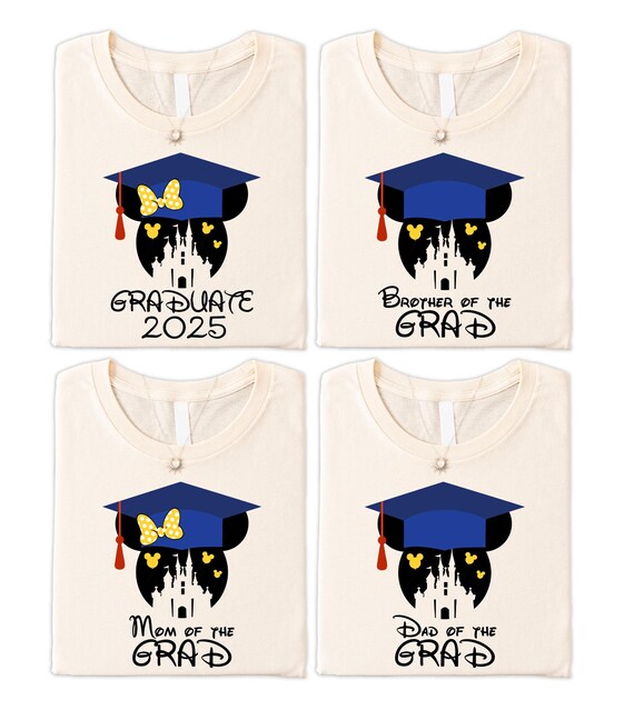 Mickey Graduation 2025 T-shirt, Disney Graduate Shirt, Mickey Family Grad  Shirt, Disney Senior Tee, Disneyworld Shirt
