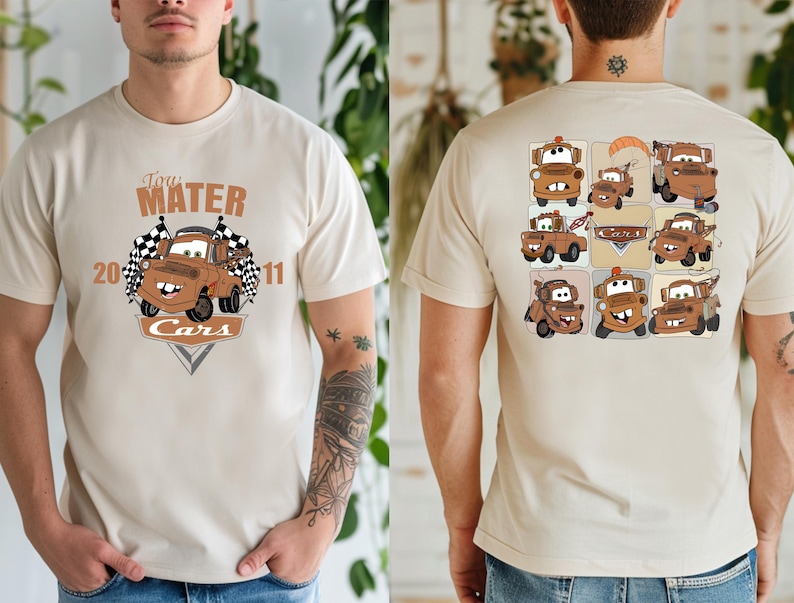 Disney Cars Mater Shirt, Pixar Tow Mater T-Shirt, Retro Tow Mater Shirt, Cars Mater Sweatshirt, Disney Boys Trip Tee, WDW Family Trip Shirt