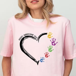 Autism Shirt, Autism Awareness Shirt, In April We Wear Blue For Autism Awareness, Autism Rainbow Shirt, Autism Awareness Month, Autism Mom