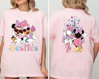Disney Besties Shirt, Girls Just Wanna Have Fun Shirt, Minnie Birthday Girl Shirt, Besties Summer Tee