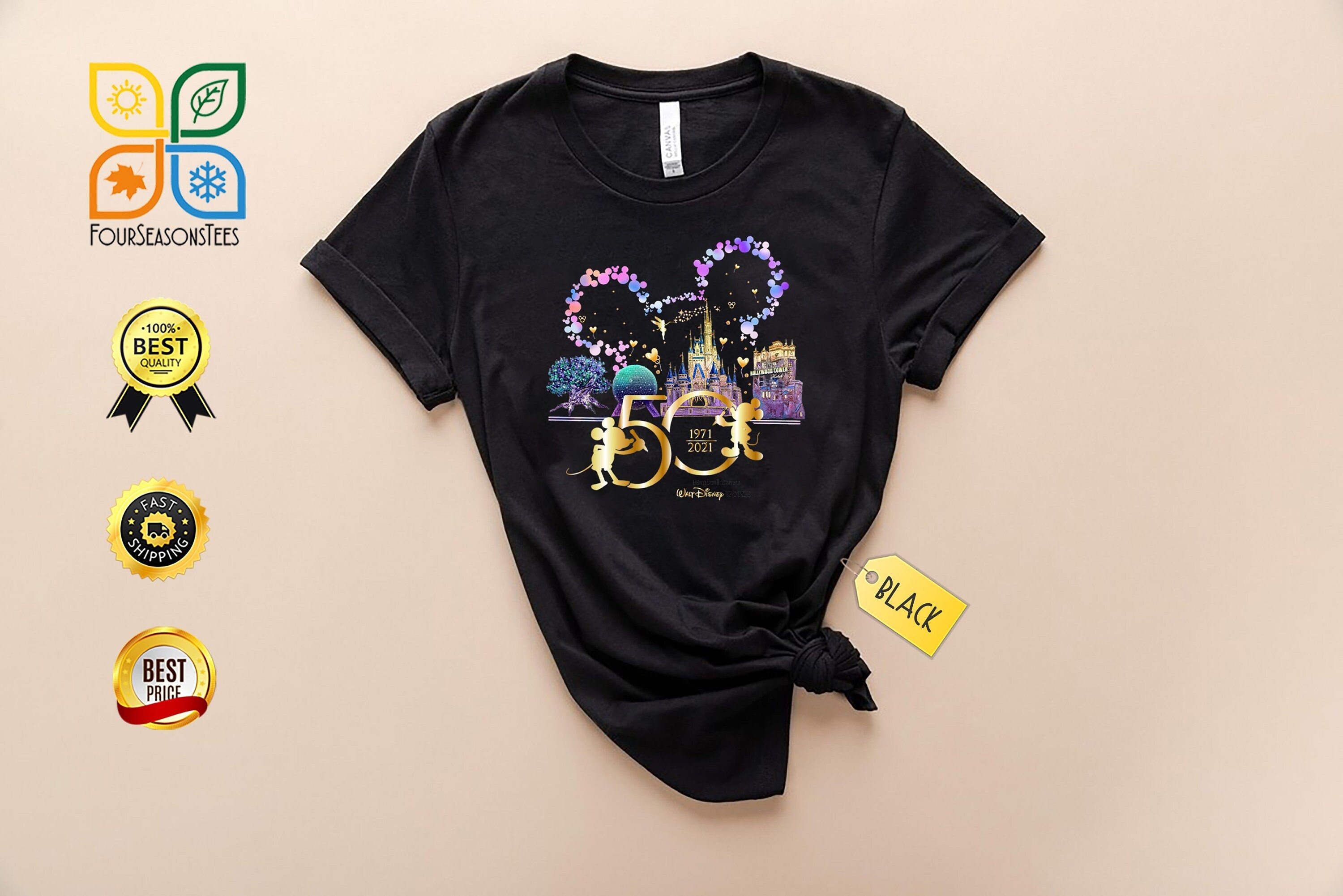 Discover Disney 50th Anniversary Shirt, Disney 50th Shirt, Magic Kingdom Shirt, Disney World Shirt