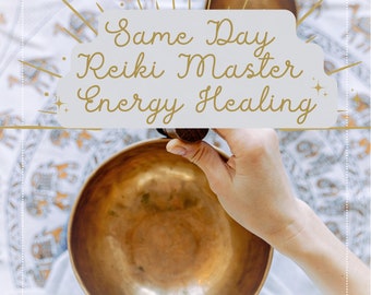 Same Day Master Reiki Traditional Healing Session - Reiki Energy Healing - Distant Healing Session - Energy Balancing - Usui Reiki