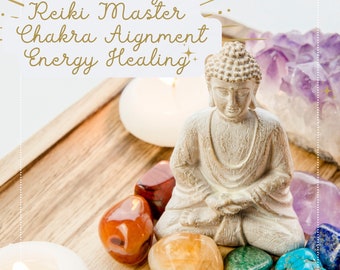 Same Day Master Reiki Chakra Healing Session - Chakra Reiki Energy Healing - Distant Healing Session - Chakra Balancing - Chakra Alignment