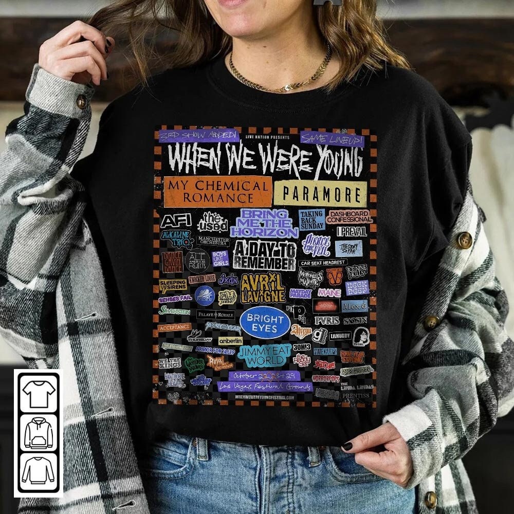 Discover When We Were Young Festival 2022 Shirt, When We Were Young Las Vegas Shirt